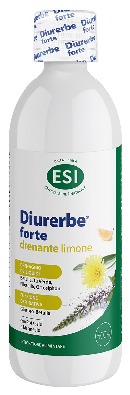 ESI DIURERBE FORTE DRENANTE LIMONE 500 ML - Farmastop