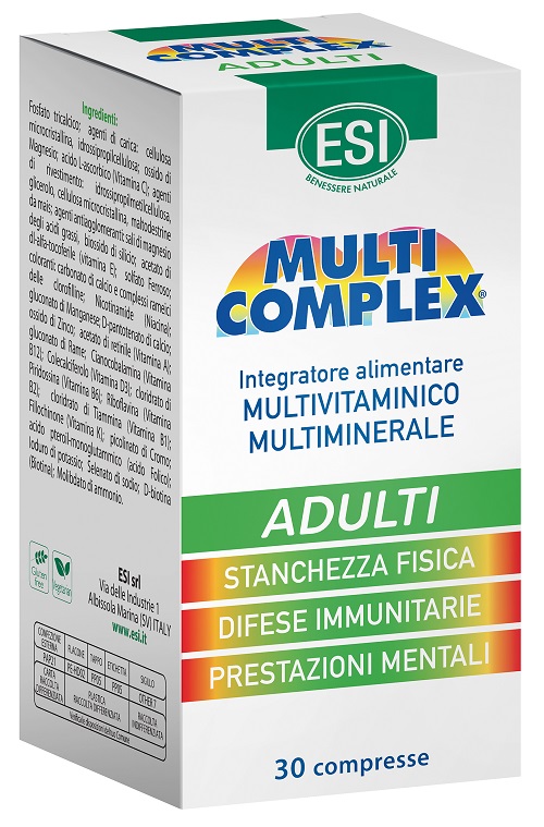 ESI MULTICOMPLEX ADULTI 30 COMPRESSE - Farmastop