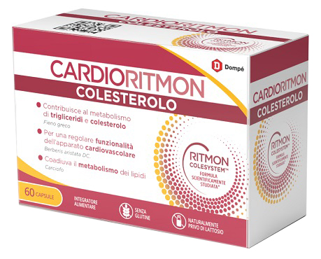 CARDIORITMON COLESTEROLO 60 CAPSULE - Farmastop
