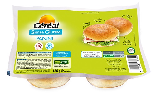 CEREAL PANINI SENZA GLUTINE 4 PEZZI DA 30 G - Farmastop