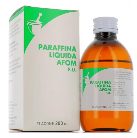 PARAFFINA LIQUIDA AFOM FU 200 ML - Farmastop