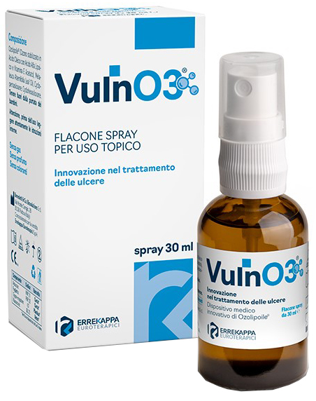 VULNO3 SPRAY TRATTAMENTO ULCERE 30 ML - Farmastop