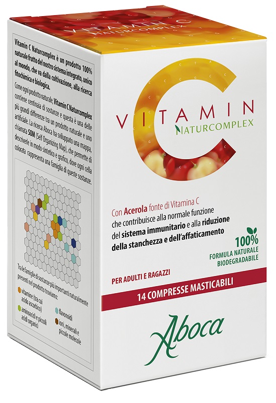 VITAMIN C NATURCOMPLEX 14 COMPRESSE - Farmastop