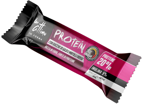 PROTEIN BAR 20% BACCHE DI GOJI 50 G - Farmastop