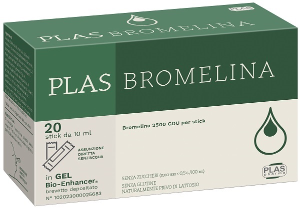 PLAS BROMELINA 20 STICK PACK - Farmastop