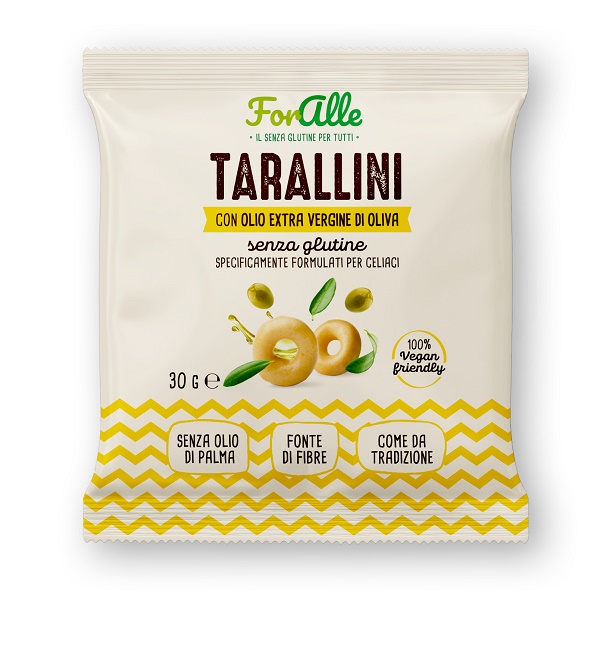 FORALLE TARALLINI CON OLIO EXTRAVERGINE D'OLIVA 30 G - Farmastop