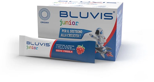 BLUVIS JUNIOR FRAGOLA 20 STICK - Farmastop