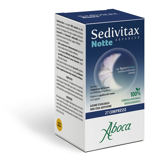 SEDIVITAX NOTTE ADVANCED 27 COMPRESSE - Farmastop