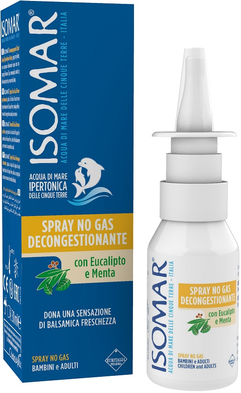 SPRAY NO GAS DECONGESTIONANTE ISOMAR 30 ML - Farmastop