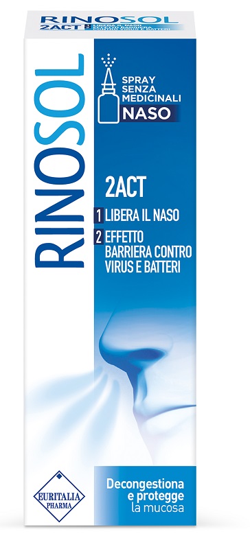 SPRAY NASALE RINOSOL 2ACT 15 ML - Farmastop
