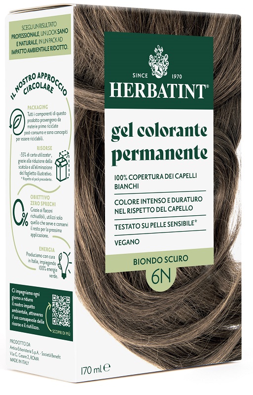 HERBATINT 6N BIONDO SCURO 170 ML - Farmastop