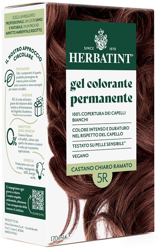 HERBATINT 5R CASTANO CHIARO RAMATO 170 ML - Farmastop
