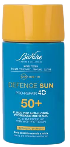 DEFENCE SUN 50+ FLUIDO VISO ANTI-LUCIDITA' 50 ML - Farmastop