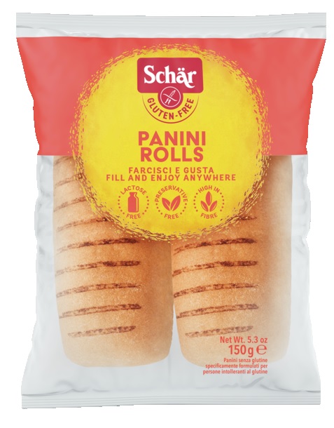SCHAR PANINI ROLLS 2 PEZZI DA 75 G - Farmastop