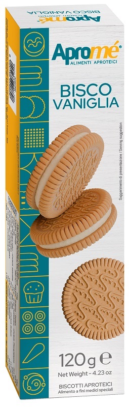 APROME' BISCO VANIGLIA 120 G - Farmastop