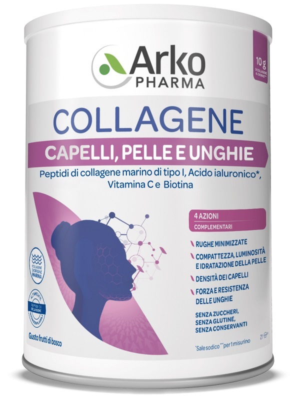 COLLAGENE CAPELLI PELLE UNGHIE 260 G - Farmastop