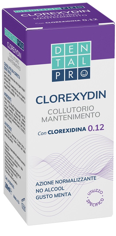 DENTALPRO COLLUTORIO CLOREXYDIN 0,12 200 ML - Farmastop