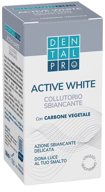 DENTALPRO COLLUTORIO ACTIVE WHITE 300 ML - Farmastop