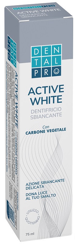 DENTALPRO DENTIFRICIO ACTIVE WHITE 75 ML - Farmastop
