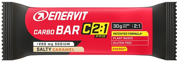 ENERVIT C2:1 PRO CARBO SODIO SALTY CARAMEL 45 G GLUTEN FREE - Farmastop