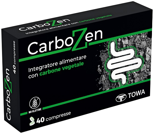 CARBOZEN 40 COMPRESSE SENZA GLUTINE - Farmastop