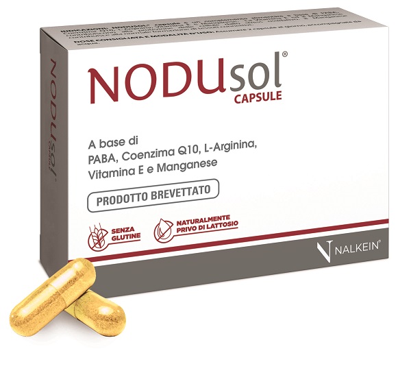 NODUSOL 30 CAPSULE 610 MG PRODOTTO BREVETTATO SENZA GLUTINE NATURALMENTE PRIVO DI LATTOSIO - Farmastop