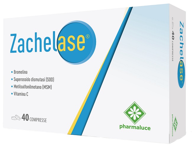 ZACHELASE 40 COMPRESSE SENZA GLUTINE NATURALMENTE PRIVO DI LATTOSIO - Farmastop