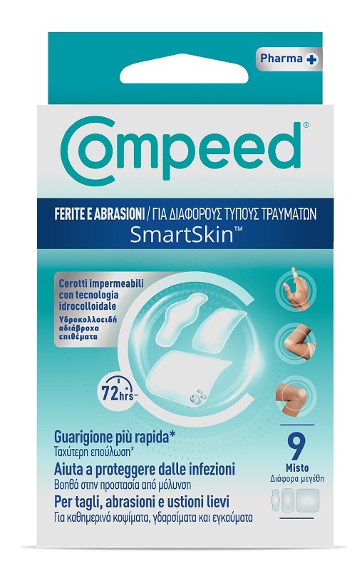 COMPEED CEROTTI FERITE E ABRASIONI MISTO 9 PEZZI - Farmastop