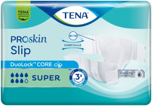 PANNOLINO A MUTANDINA TENA PROSKIN SLIP SUPER M 10 PEZZI - Farmastop