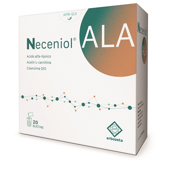 NECENIOL ALA 20 BUSTINE CON EDULCORANTI SENZA GLUTINE NATURALMENTE PRIVO DI LATTOSIO - Farmastop