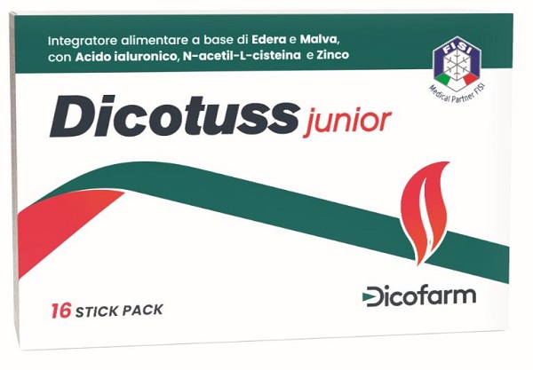 DICOTUSS JUNIOR 16 STICK PACK DA 5 ML - Farmastop