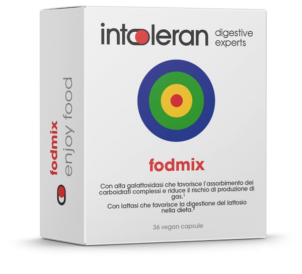 INTOLERAN FODMIX 36 VEGAN CAPSULE SENZA GLUTINE - Farmastop