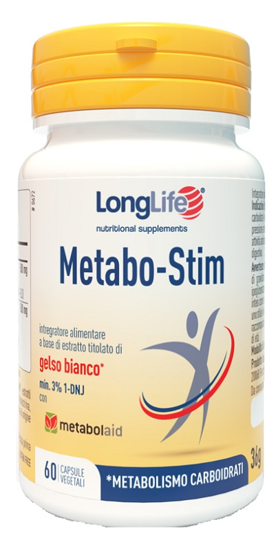 LONGLIFE METABO STIM 60 CAPSULE VEGETALI SENZA GLUTINE - Farmastop