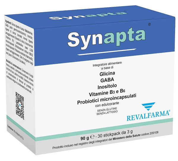 SYNAPTA 30 STICKPACK CON EDULCORANTE SENZA GLUTINE E LATTOSIO - Farmastop